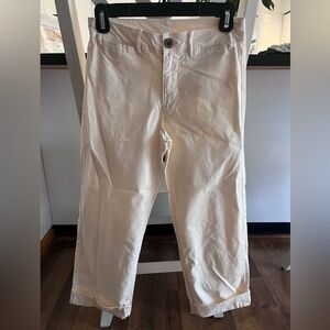 Off White Old Navy Capris